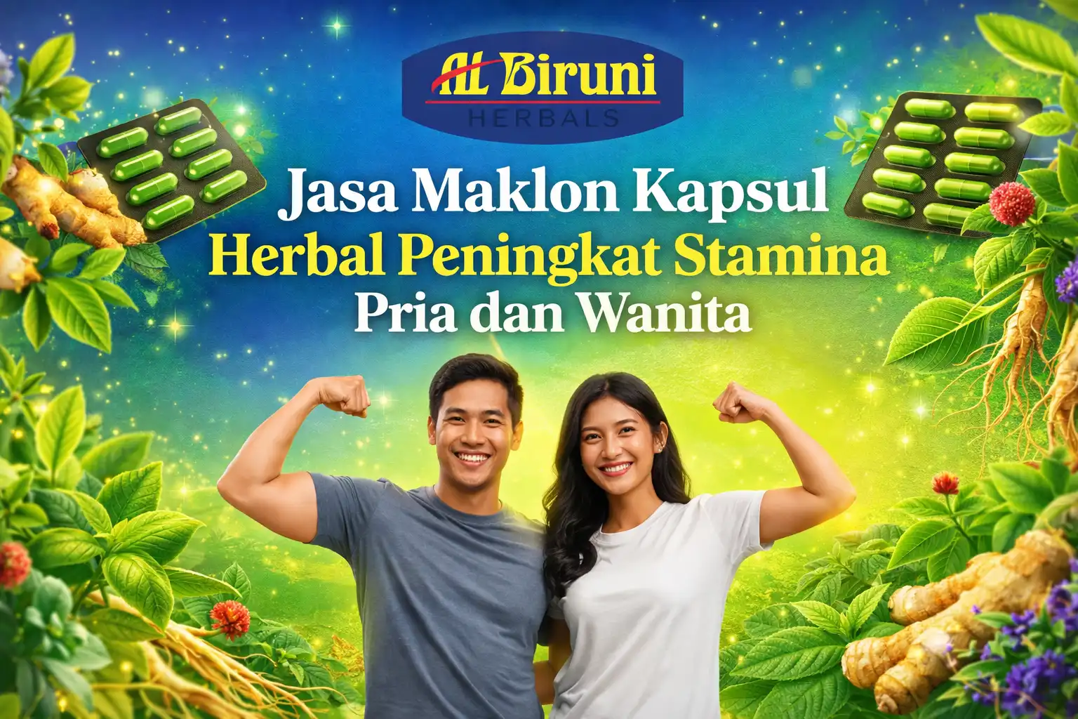 Jasa Maklon Kapsul Herbal Peningkat Stamina Pria dan Wanita